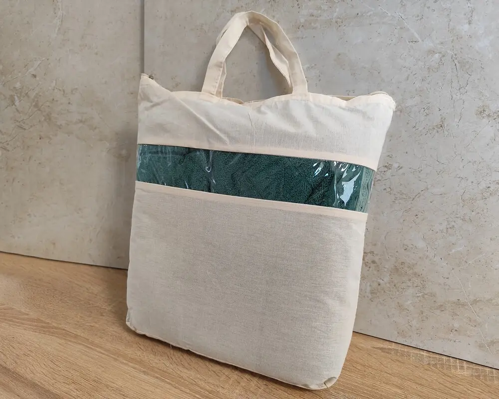 Набір махрових турецьких рушників Zeron 3 штуки 70х140 Microcotton Kilim Desen - фото 6
