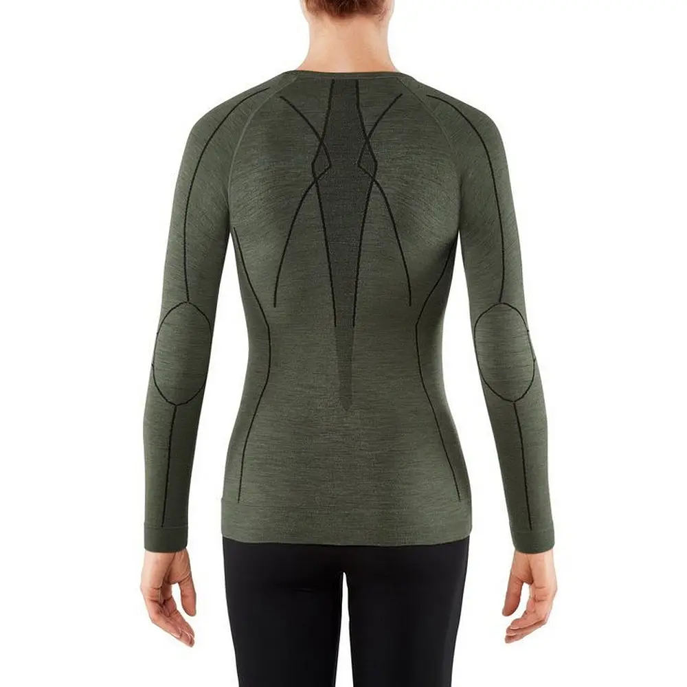Термокофта Falke ESS Wool-Tech W Olive S (1097-33211-7830 S) - фото 2