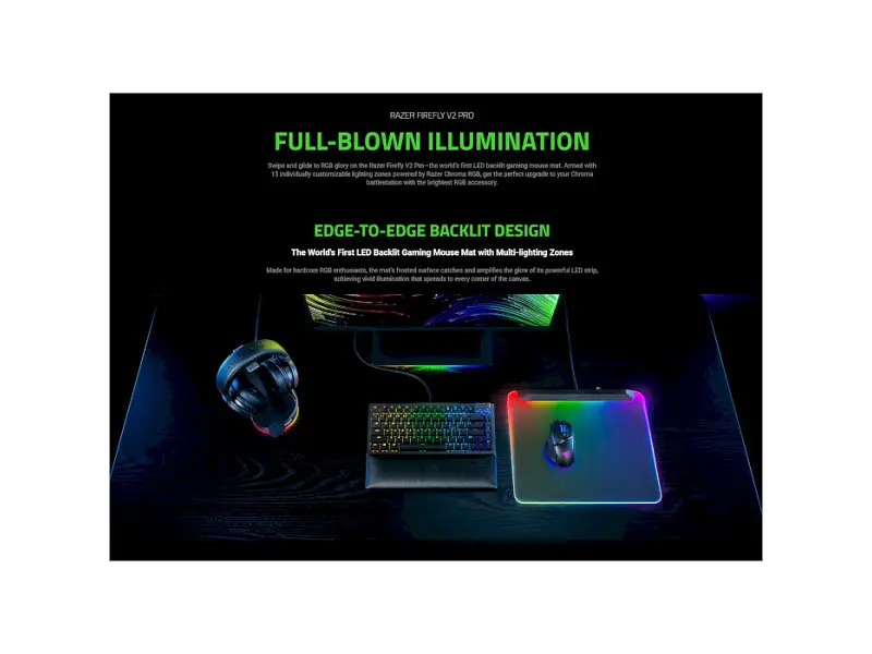 Килимок для миші Razer Firefly V2 Pro Black (RZ02-04920100-R3M1) - фото 10
