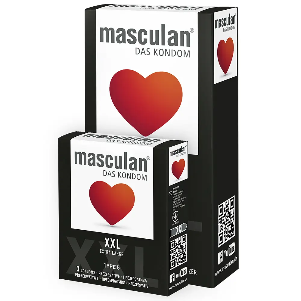 Презервативи Masculan XXL Тип 5 збільшеного розміру 3 шт. - фото 2