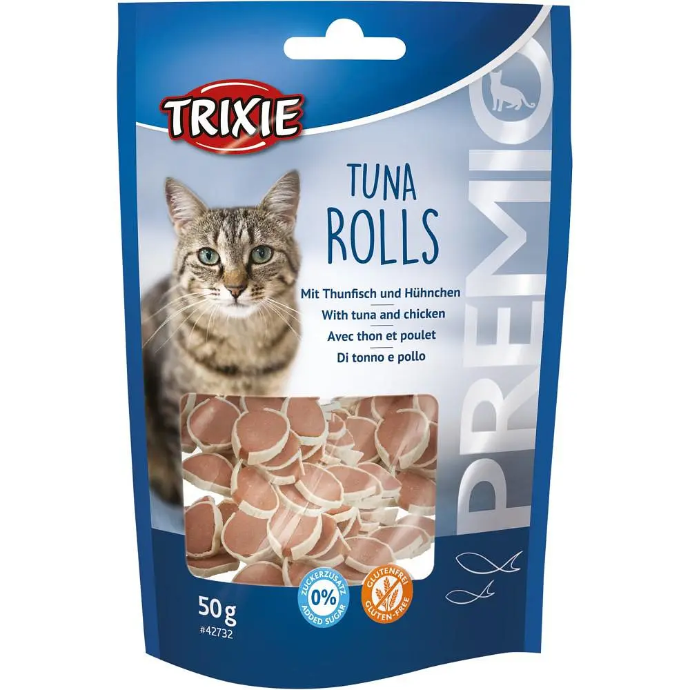 Ласощі для котів Trixie PREMIO Tuna Rolls курка і риба 50 г - фото 3
