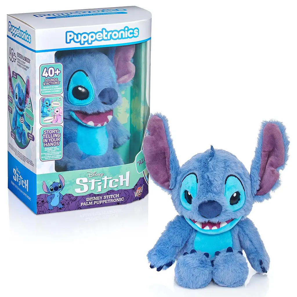 Інтерактивна м'яка іграшка PUPPETRONIC BY REAL FX Palm серії "Disney" - СТІЧ REAL FX DIS-1037 - фото 6