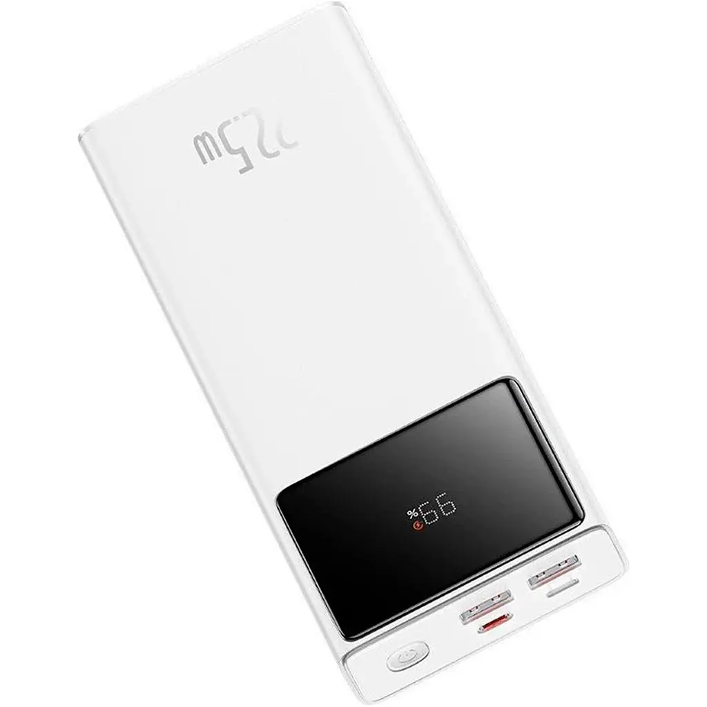 Зовнішній акумулятор Baseus Star-Lord 22.5W 20000mAh White (PPXJ080002) [101223] - фото 2