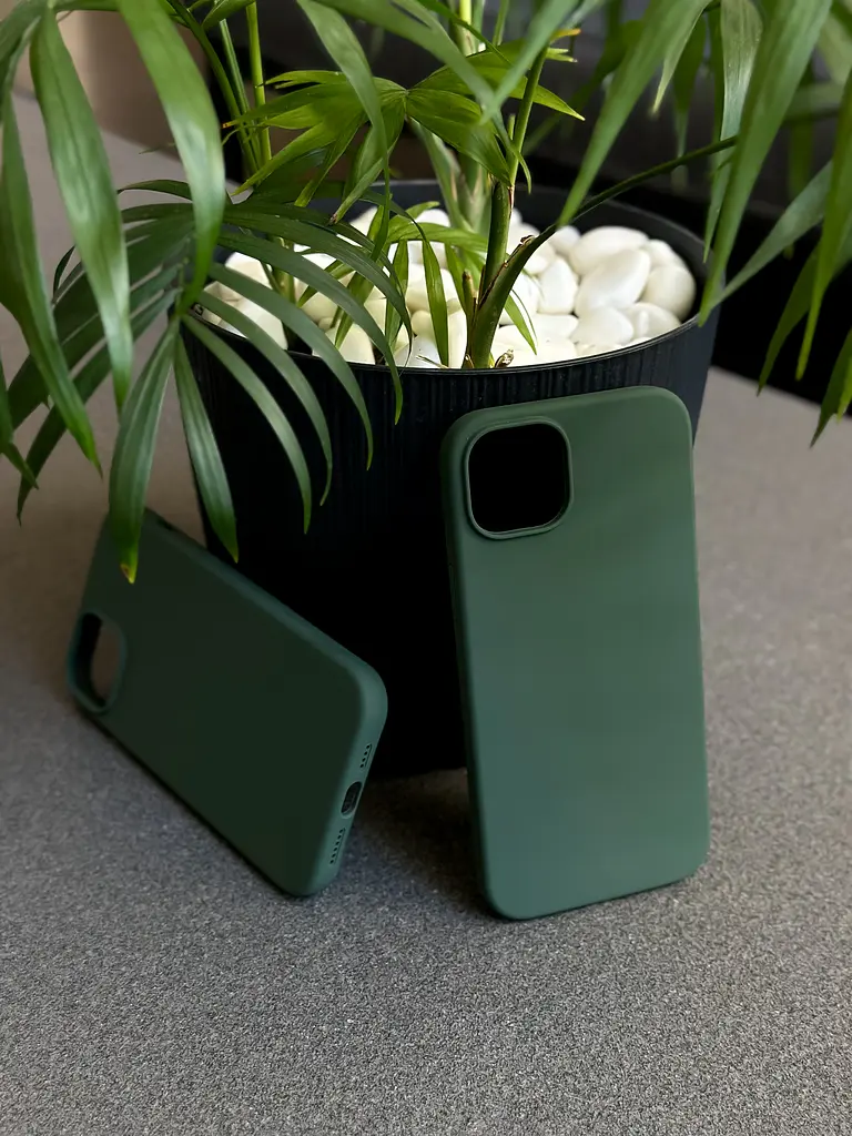 Чохол MAKE Apple iPhone 15 Plus Silicone Green - фото 3