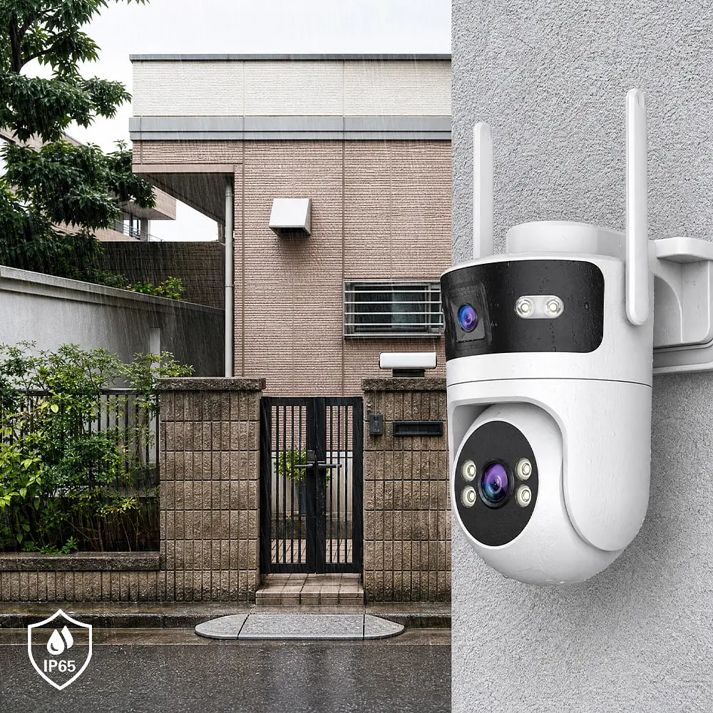 IP PTZ-відеокамера з WiFi 4Mp+4Mp Light Vision VLC-9304WI/2C (Tuya) f=4mm, ІЧ+LED-підсвічування, з мікрофоном (75-00337) - фото 9