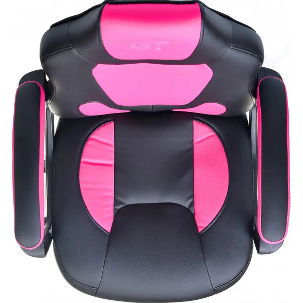 Геймерське дитяче крісло GT Racer X-1414 Black/Pink [122623] - фото 3