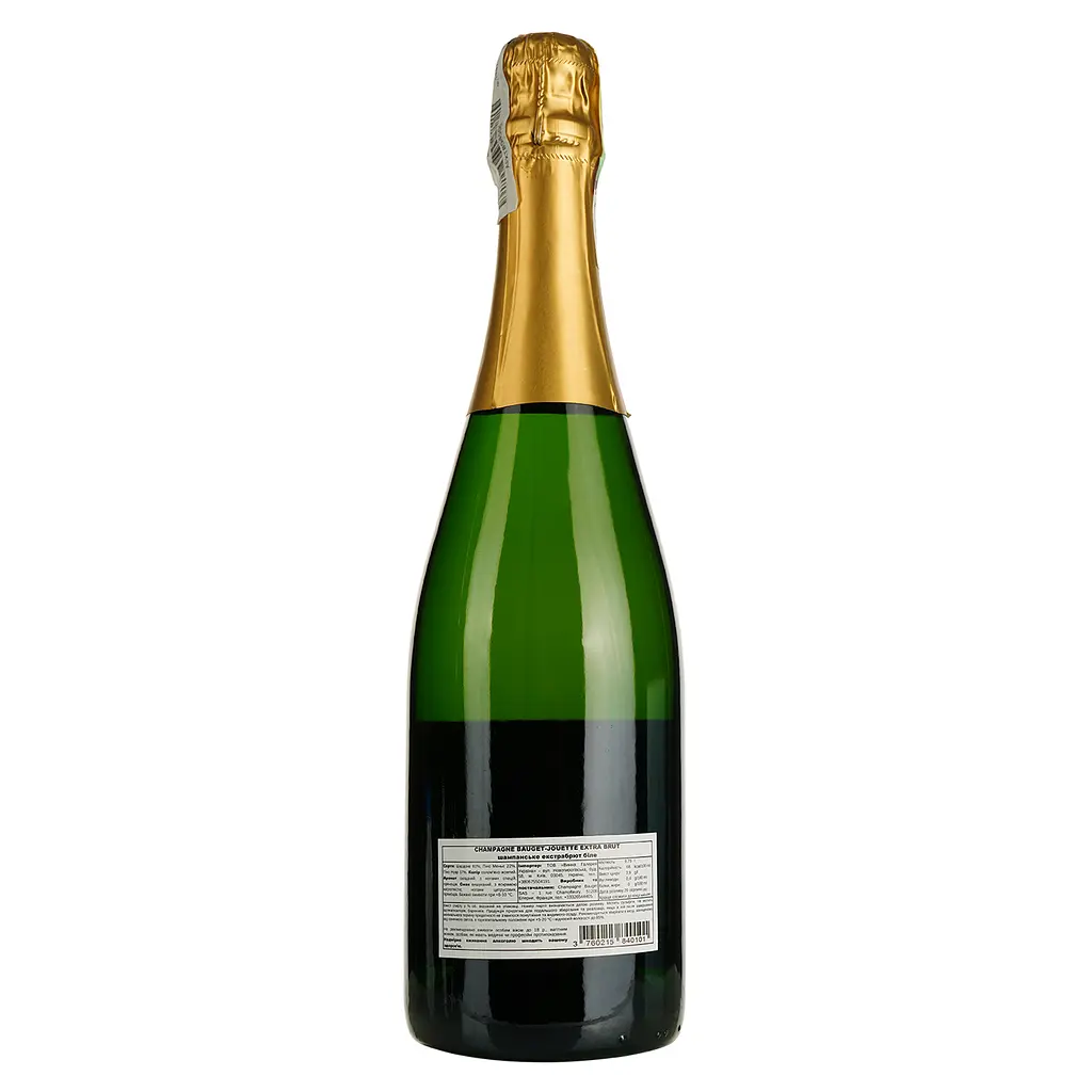 Шампанское Bauget-Jouette Champagne Extra Brut белое экстра брют 0.75 л - фото 2