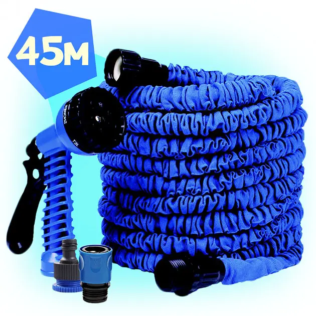 Шланг садовий поливальний X-hose, що розтягується 45м - фото 2