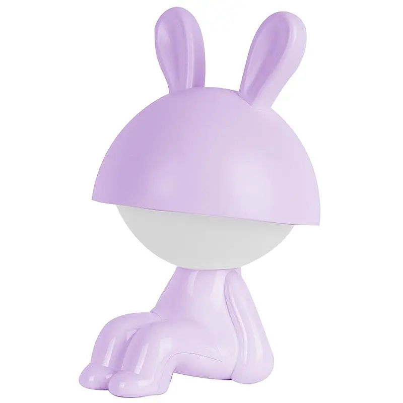 Світильник-нічник Kite LED з акумулятором Cute Bunny фіолетовий (K25-316-1-5) - фото 2