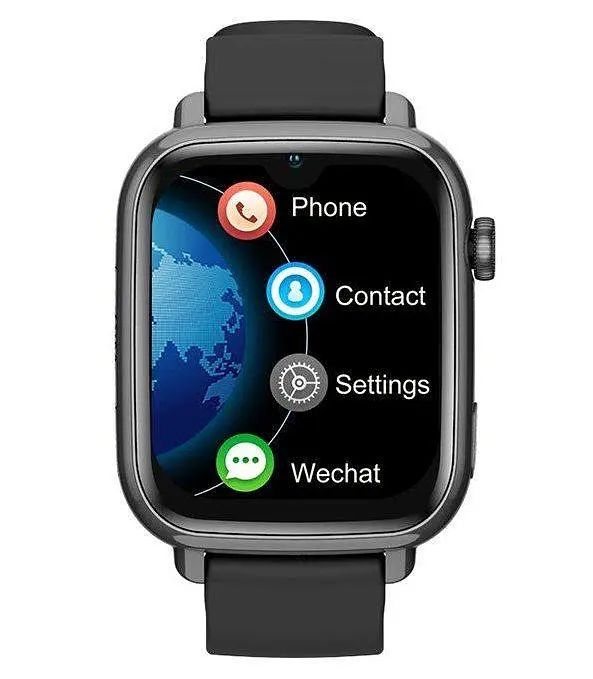 Дитячий розумний годинник Lemfo M92 з GPS трекером, прослушою, sim-картою та TikTok, Viber, YouTube  Чорний - фото 2