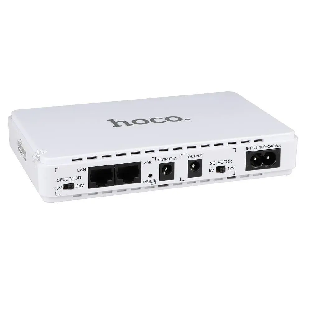 Источник бесперебойного питания Hoco DB25 UPS для сетевого оборудования - фото 2