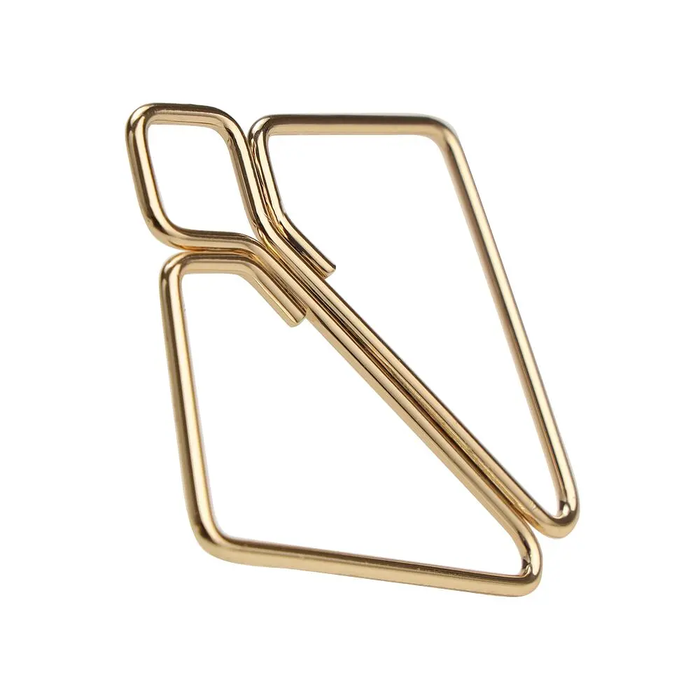 Затискачі для сосків LOCKINK Minimalism Nipple Clamps, золотисті - фото 5