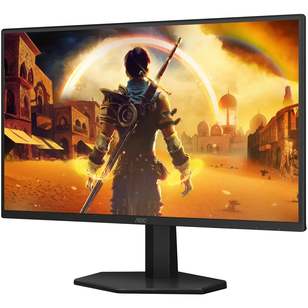 Монітор TFT 24.5" AOC 25G42E, Fast IPS, 180 Гц, HDMI, DP, чорно-червоний (25G42E) - фото 7