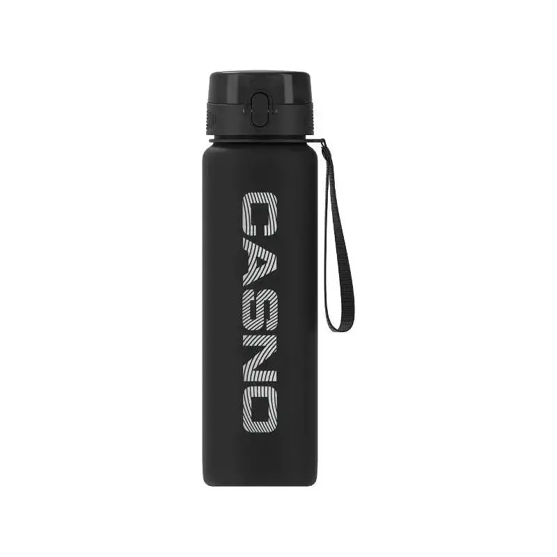 Спортивна пляшка для води 1 л, Grey Casno fit0022831