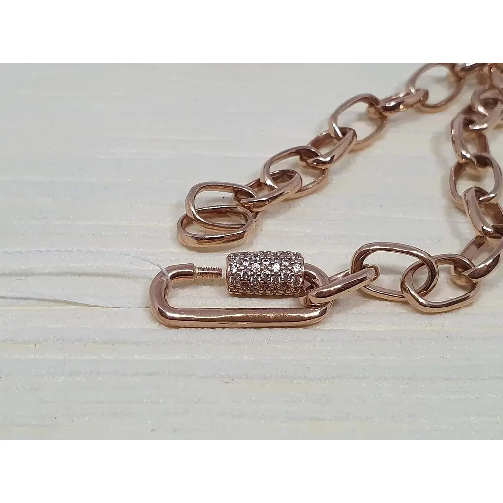 Золотий браслет Імперія золота з фіанітами. БС1506И 19,5 - фото 2