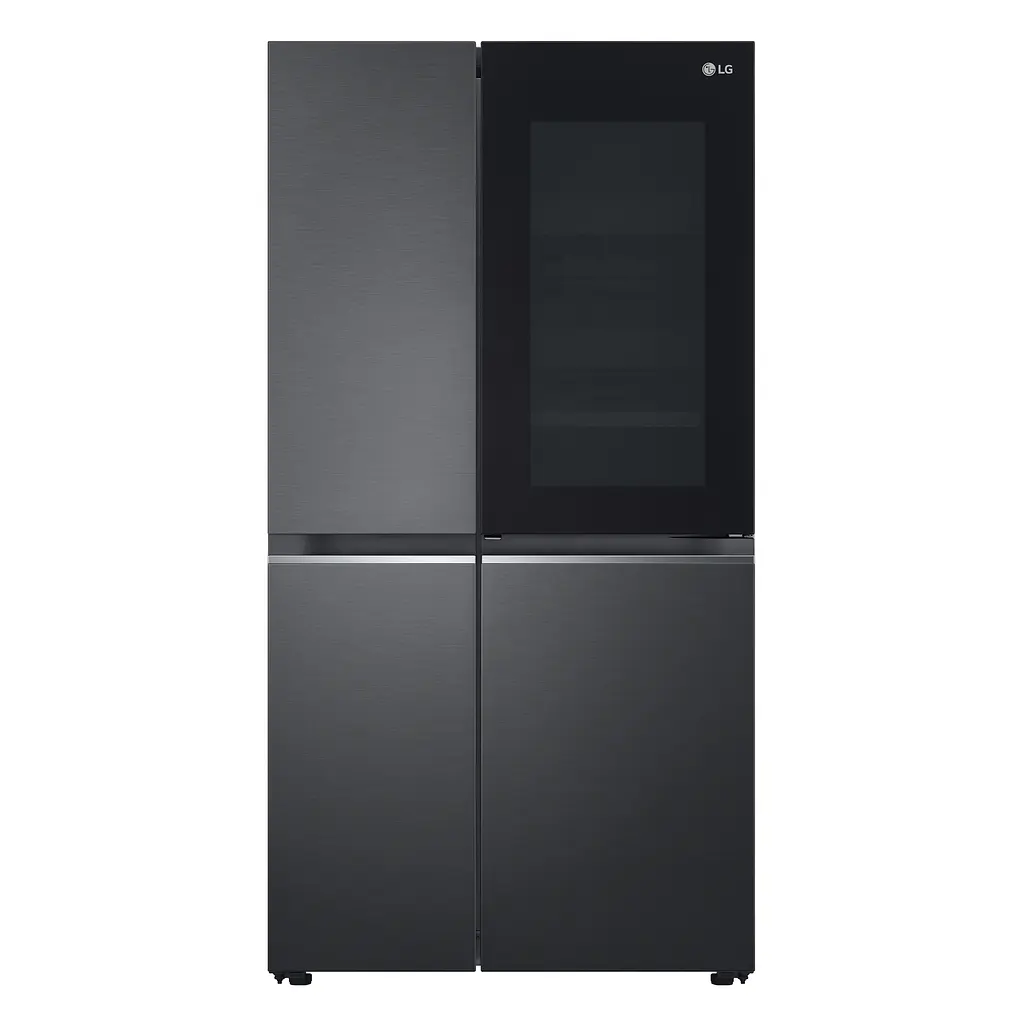 Холодильник LG SBS 179x91х74 холодильное отделение 414 л морозильное отделение 233 л 2 дверь А+ NF Door in door черный матовый (GC-Q257CBFV) - фото 3