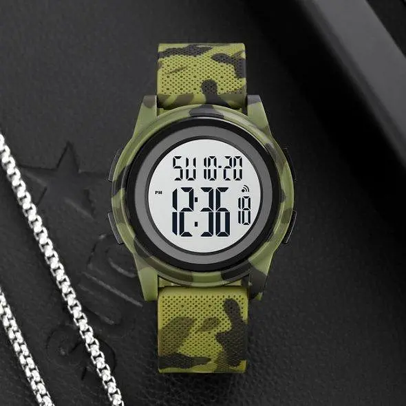 Тактические водостойкие кварцевые часы Skmei Military New - фото 5