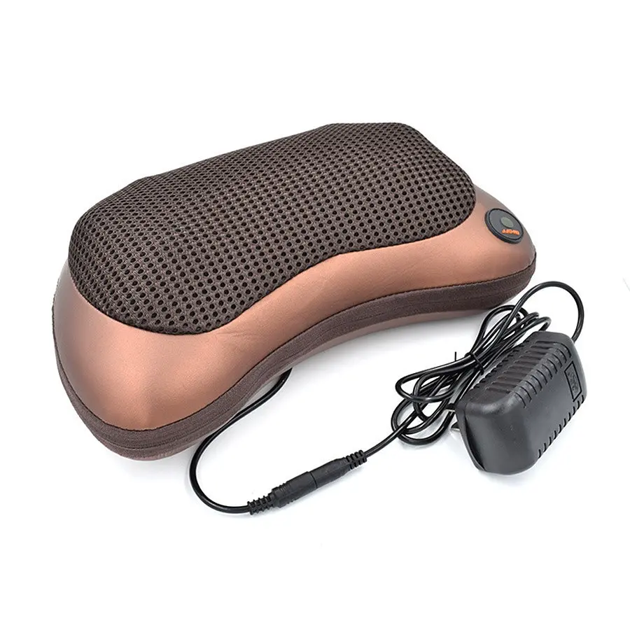 Масажна подушка RIAS Massage Pillow для дому та машини Bronze (3sm_905710875) - фото 4