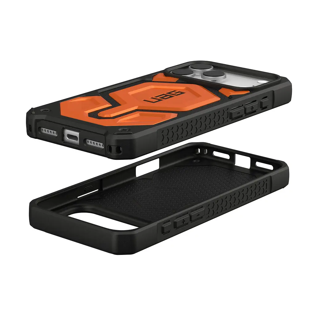 Чехол UAG для iPhone 17 Pro Max, Monarch Pro MagSafe, Orange teh0019371 - фото 7