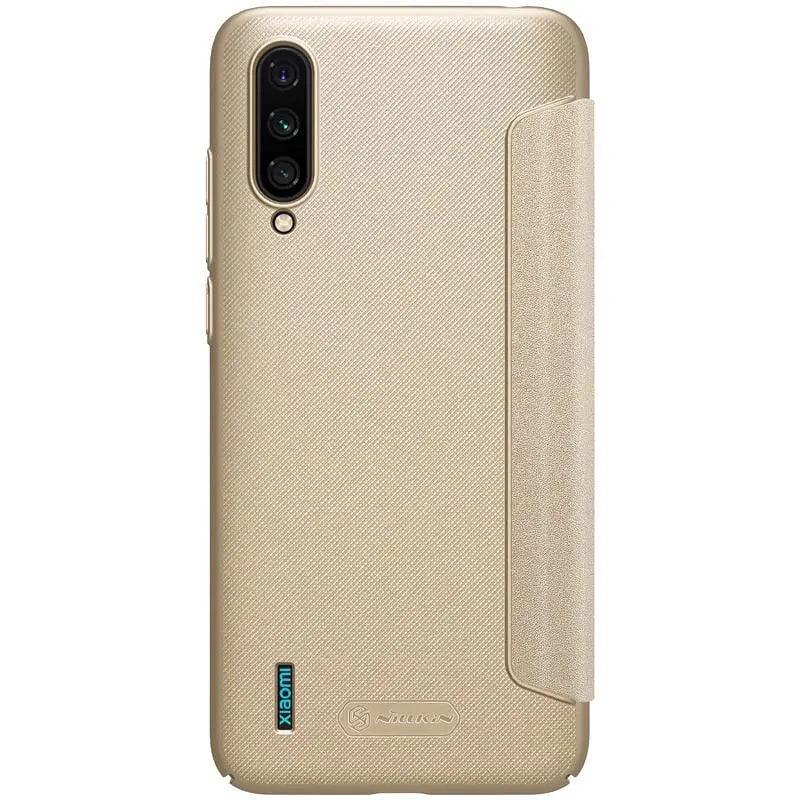Чохол-книжка Nillkin Sparkle Leather Case Xiaomi Mi CC9 Gold - фото 2