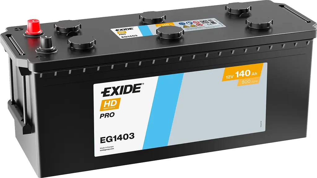 Автомобільний акумулятор EXIDE Start PRO 6СТ-140Ah Аз 800A (EN) EG1403