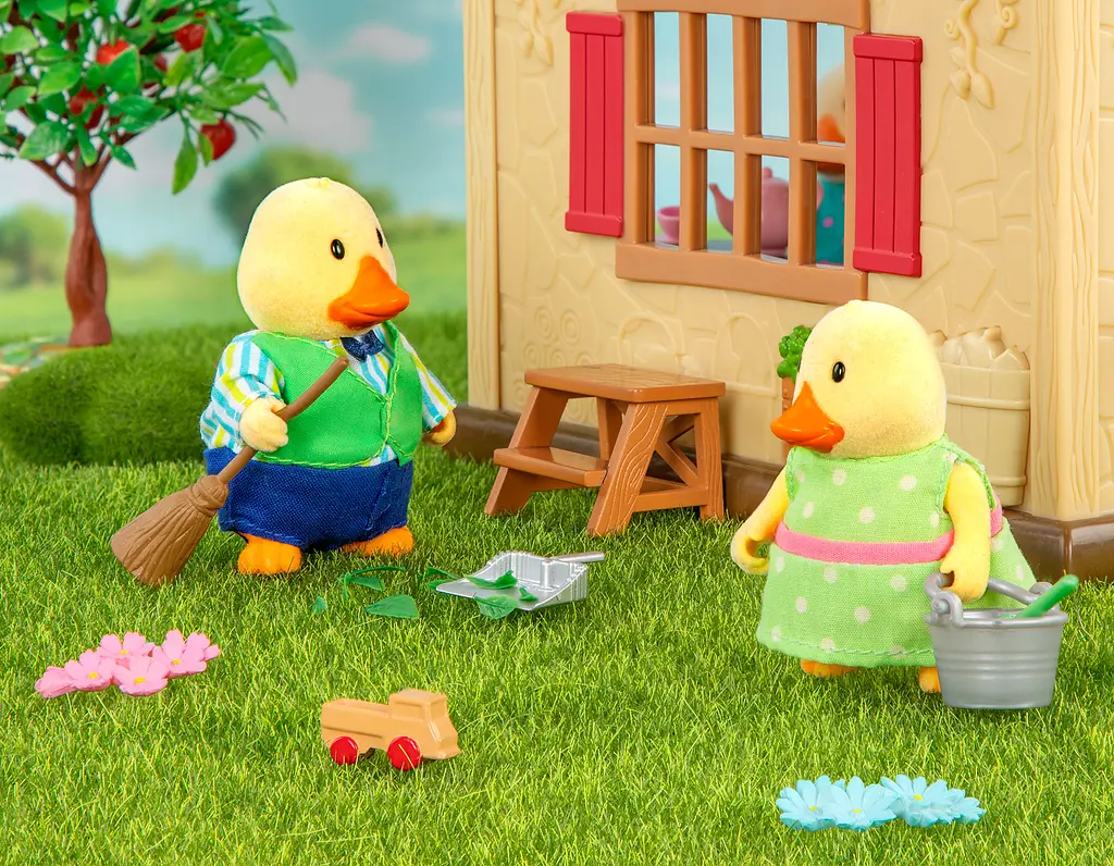 Набір фігурок Li'l Woodzeez Сім'я Качок 4од книжка EN det0018343 - фото 7