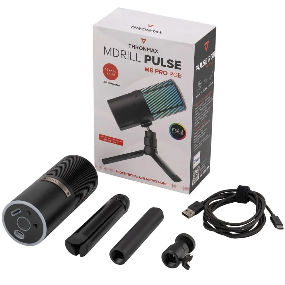 Мікрофон Thronmax PULSE PRO M8P Чорний (M8PTHRONMAX) - фото 5