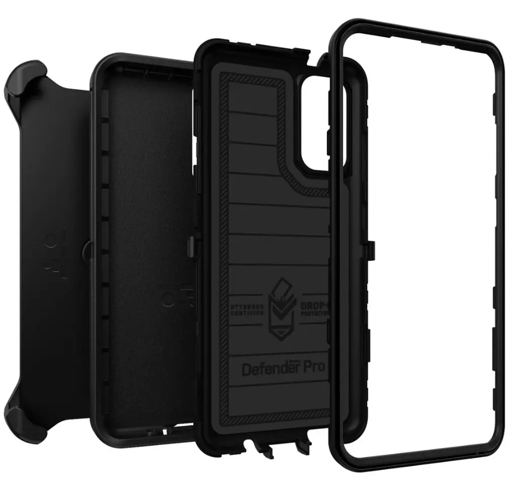Чохол протиударний із кліпсою-підставкою OtterBox Defender Series Pro 77-64205 для Samsung Galaxy S20 (6.2") Black - фото 8