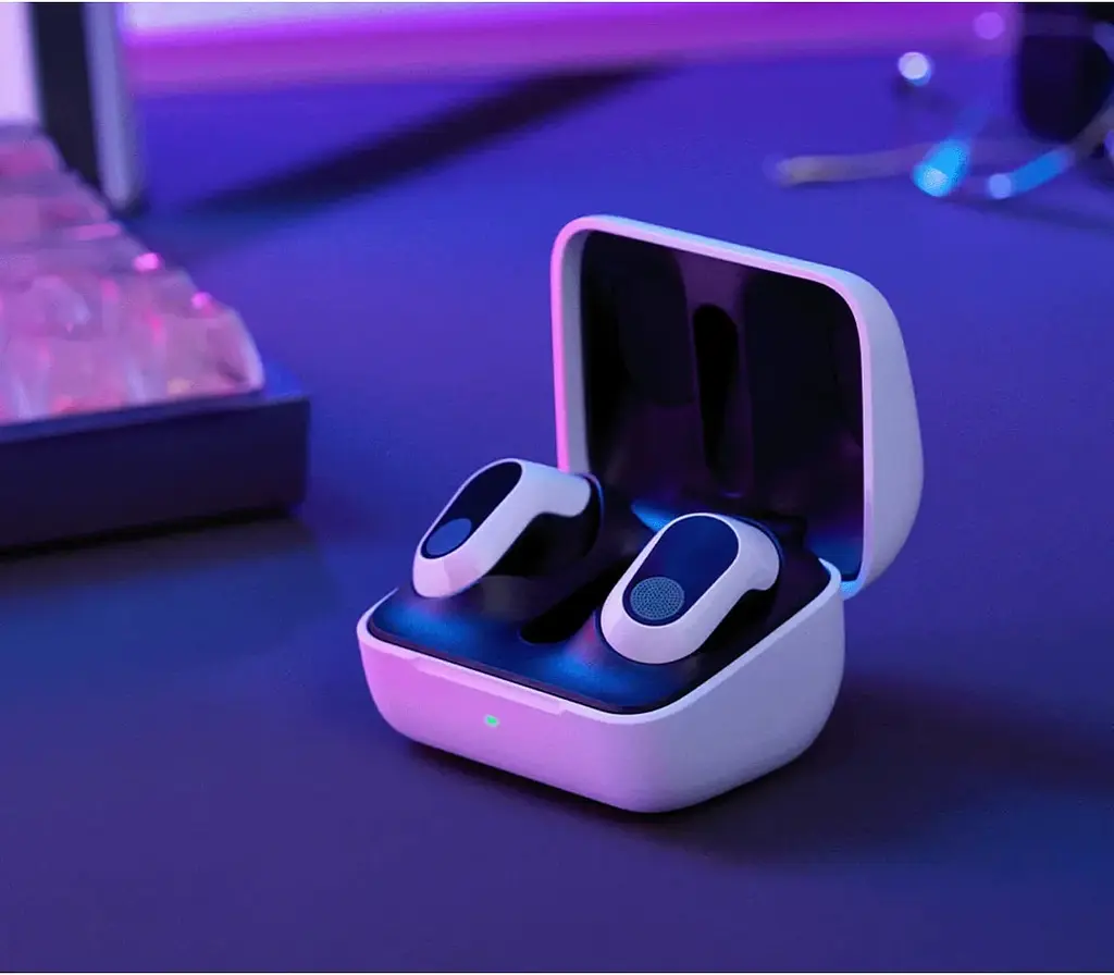 Навушники ігрові TWS Sony INZONE Buds BT 5.3 ANC IPX4 LC3 Mic Білий (WFG700NW.CE7) - фото 4
