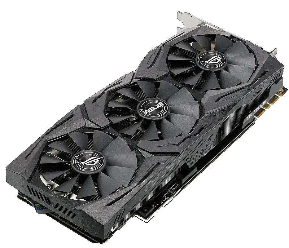 Відеокарта GeForce GTX 1080 8GB Asus ROG Strix Gaming 11GBPS OC (ROG-STRIX-GTX1080-O8G-11GBPS) Б/В - фото 2