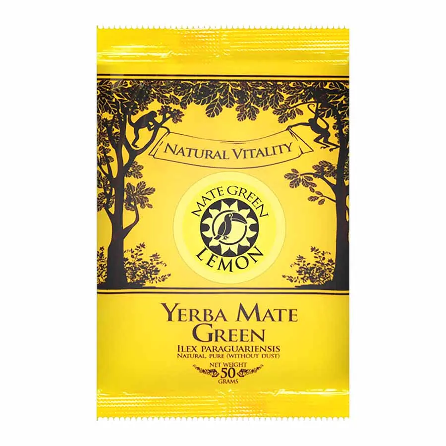 Йерба Мате Green LEMON - 50 г - фото 3