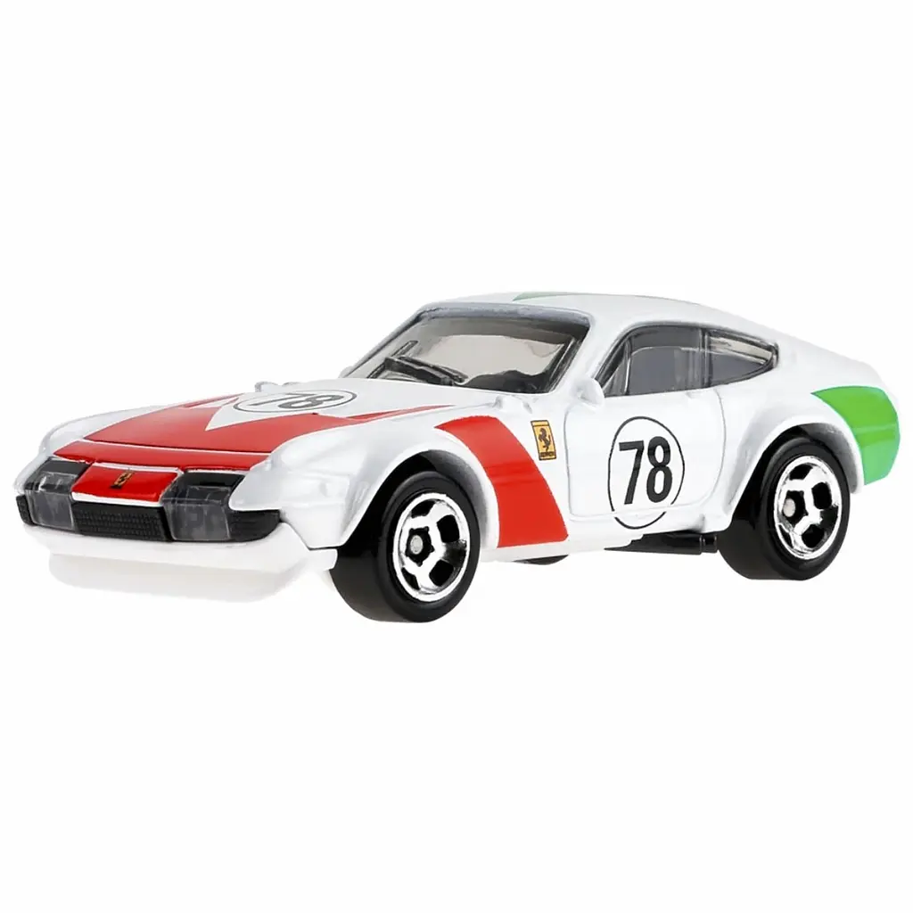 Базова машинка Hot Wheels FerrariFerrari 365 GTB4 Competizione біла (5785) JJL06-N521 - фото 2