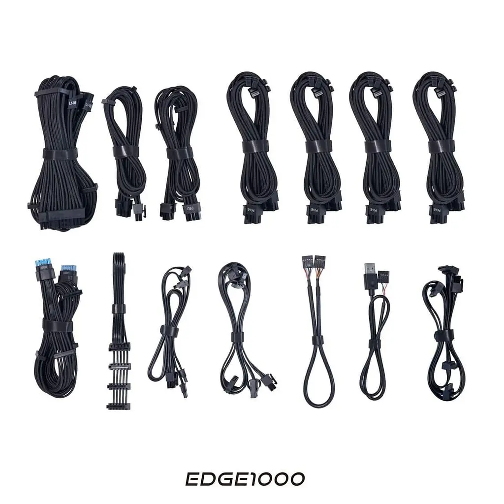 Блок живлення Lian Li EDGE1000 1000W 80+ Platinum Black (G9P.EG1000.BE00.EU) - фото 4