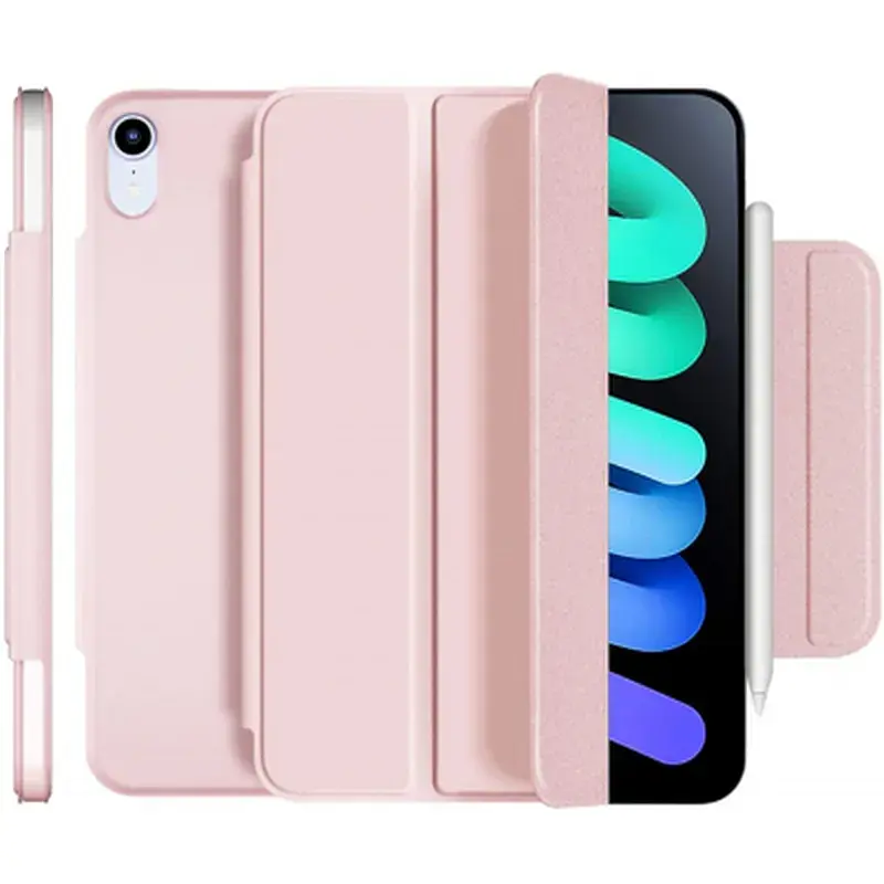 Чохол до планшета BeCover Magnetic Buckle Apple iPad mini 6 2021 Pink (706829) - фото 2