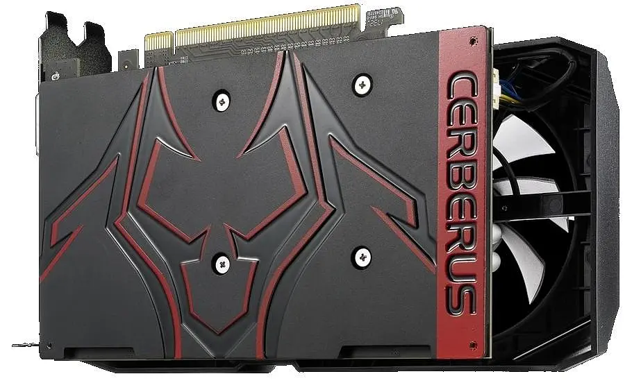 Видеокарта ASUS GTX 1050Ti 4Gb Cerberus (CERBERUS-GTX1050TI-O4G) (GDDR5, 128 bit, PCI-E 3.0 x16) Б/у - фото 6