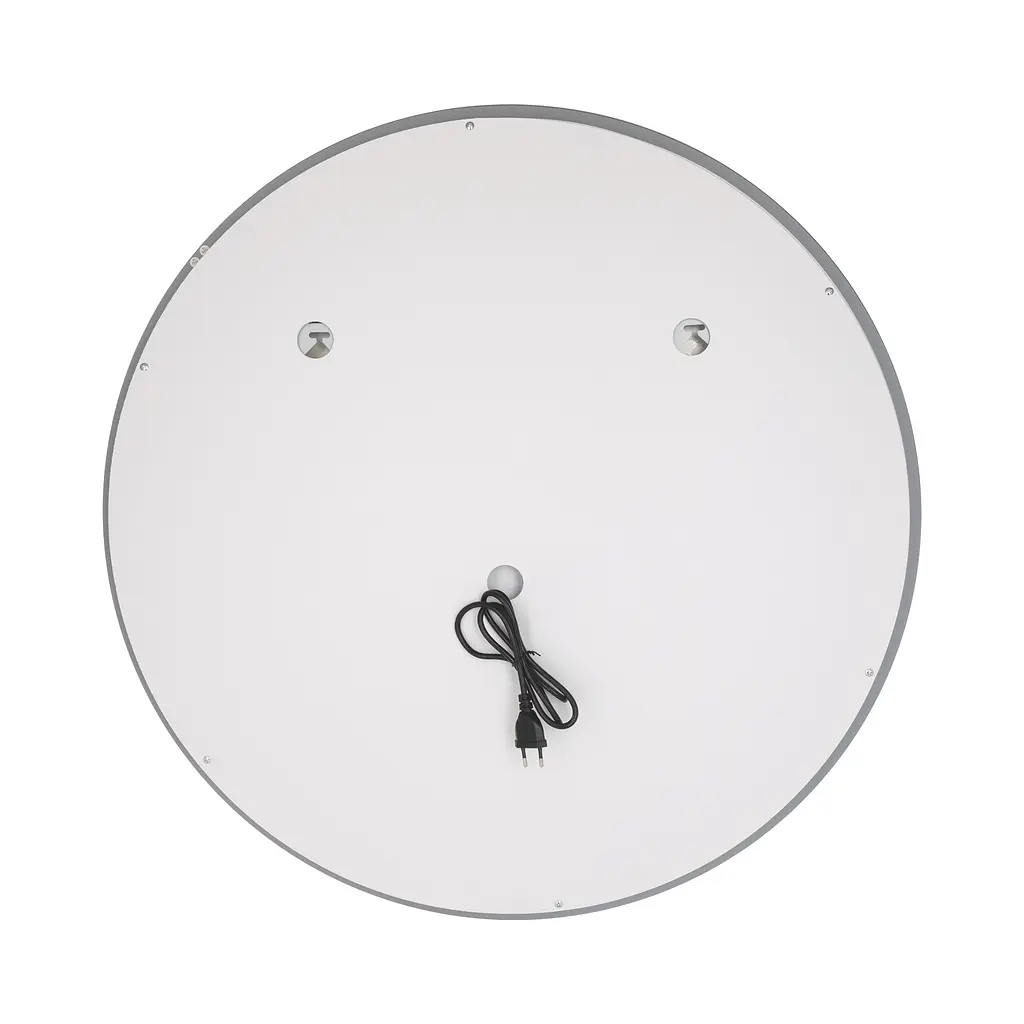 Дзеркало Qtap Mideya R800 з LED-підсвічуванням Touch, з антизапотіванням, з годинником, диммером яскравості QT2078NCR8080W - фото 7