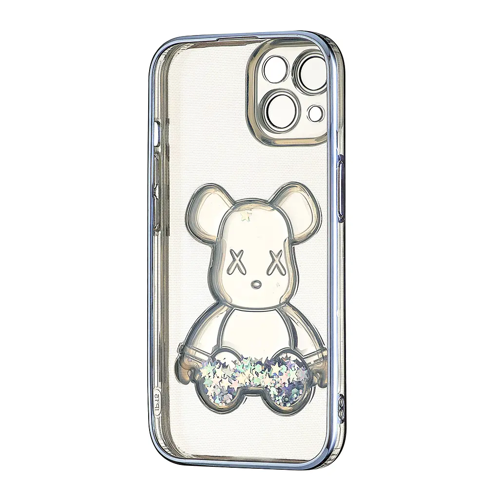 Чохол Shining Bear Case Protected Camera iPhone 15 Blue - фото 3