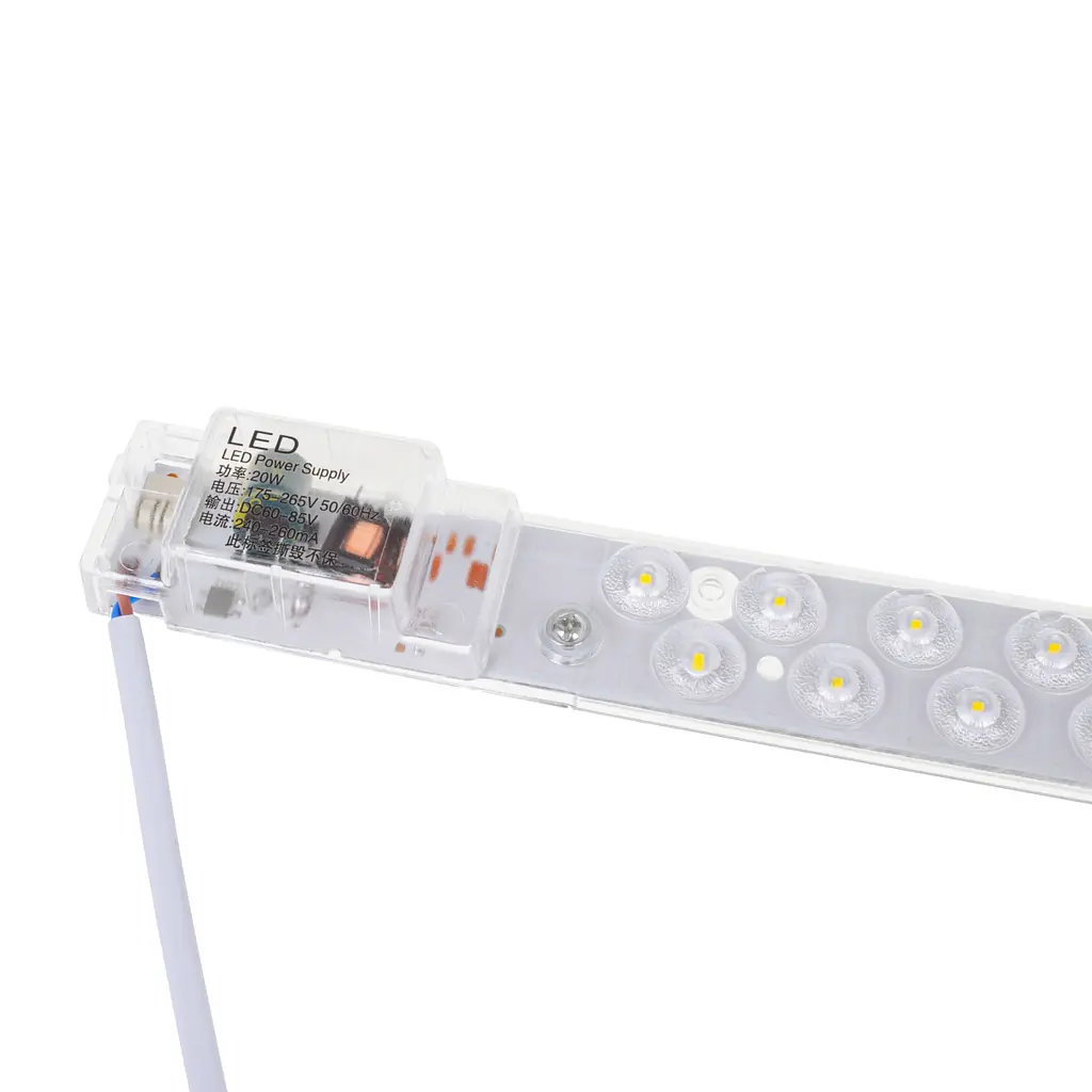 Світлодіодний модуль змінний на магніті Brille 220V 20W SMD 5630 NW IP20 (LW-02/40) 33-476 - фото 2