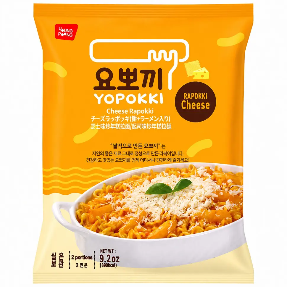 Рапоккі зі смаком сиру Yopokki 260г