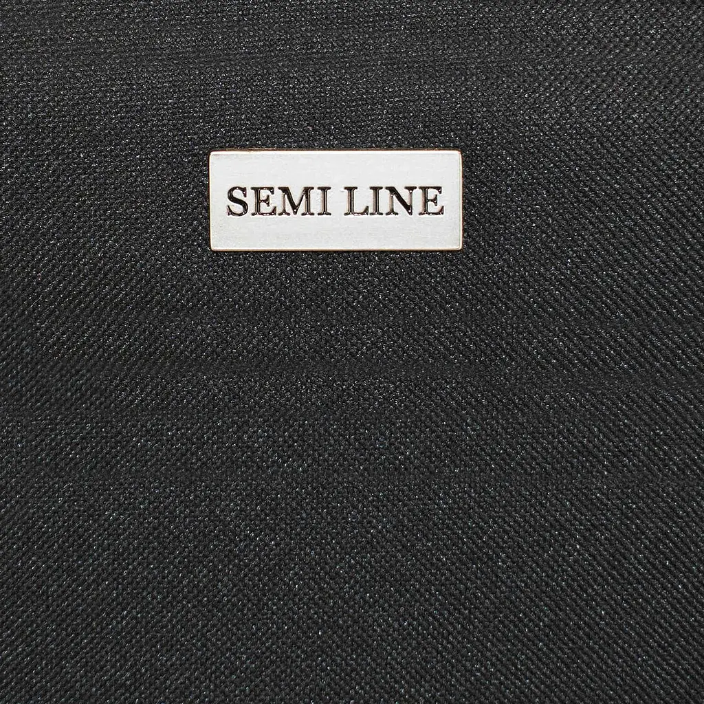 Валіза Semi Line 20" (S) Black (T5659-1), Чорний, Чорний - фото 8