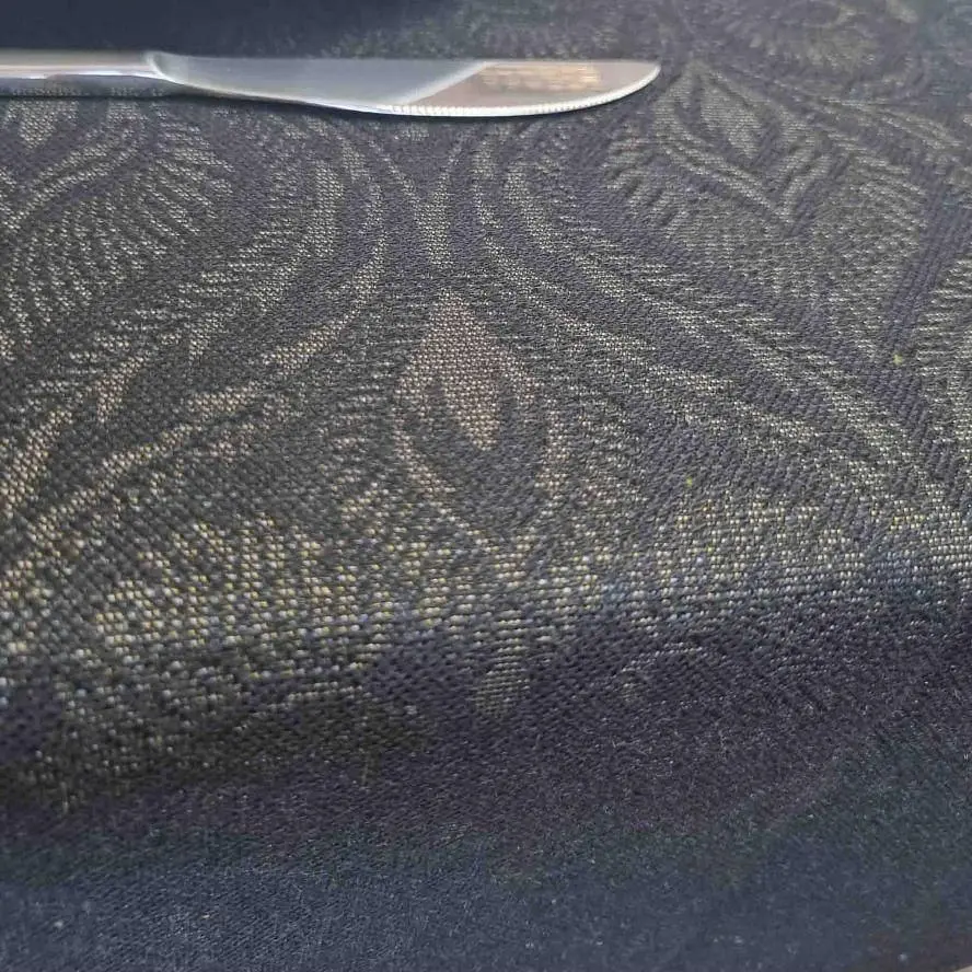 Скатертина Прованс Baroque Black 300х136 см (25788) - фото 2