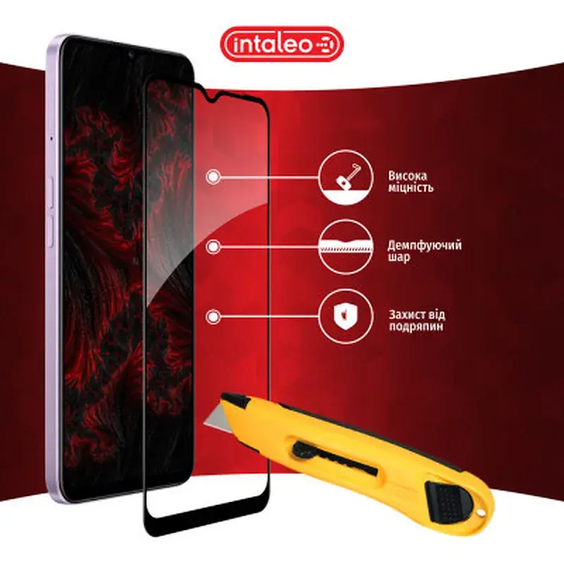 Скло захисне Intaleo Full Glue Realme 9 Pro (1283126542633) - фото 4