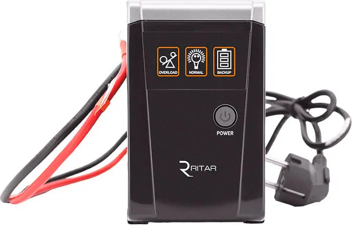 Источник бесперебойного питания [ИБП] Ritar RTSW-600NL12 LED [92014] - фото 2