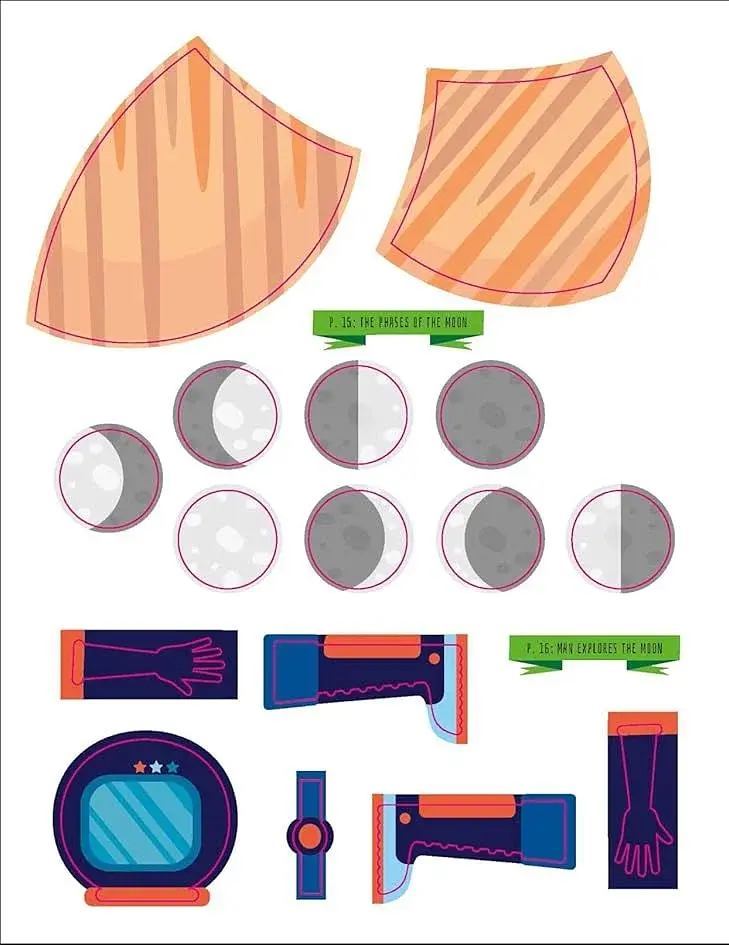 My First Book About Space: Montessori Activity Book - фото 6