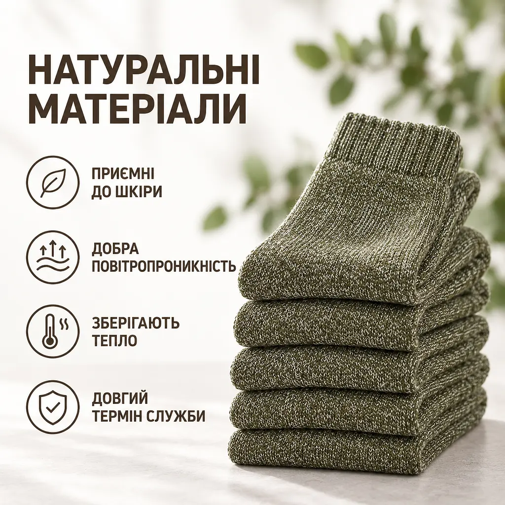 Універсальні чоловічі шкарпетки махрові розмір 39-46 Solve — термо-шкарпетки , 5 пар, KT7003801 - фото 9