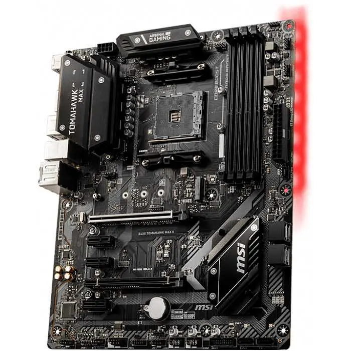 Материнська плата MSI B450 Tomahawk Max II (B450 TOMAHAWK MAX II) (Socket AM4, AMD B450, ATX) Б/в,U1 - фото 3