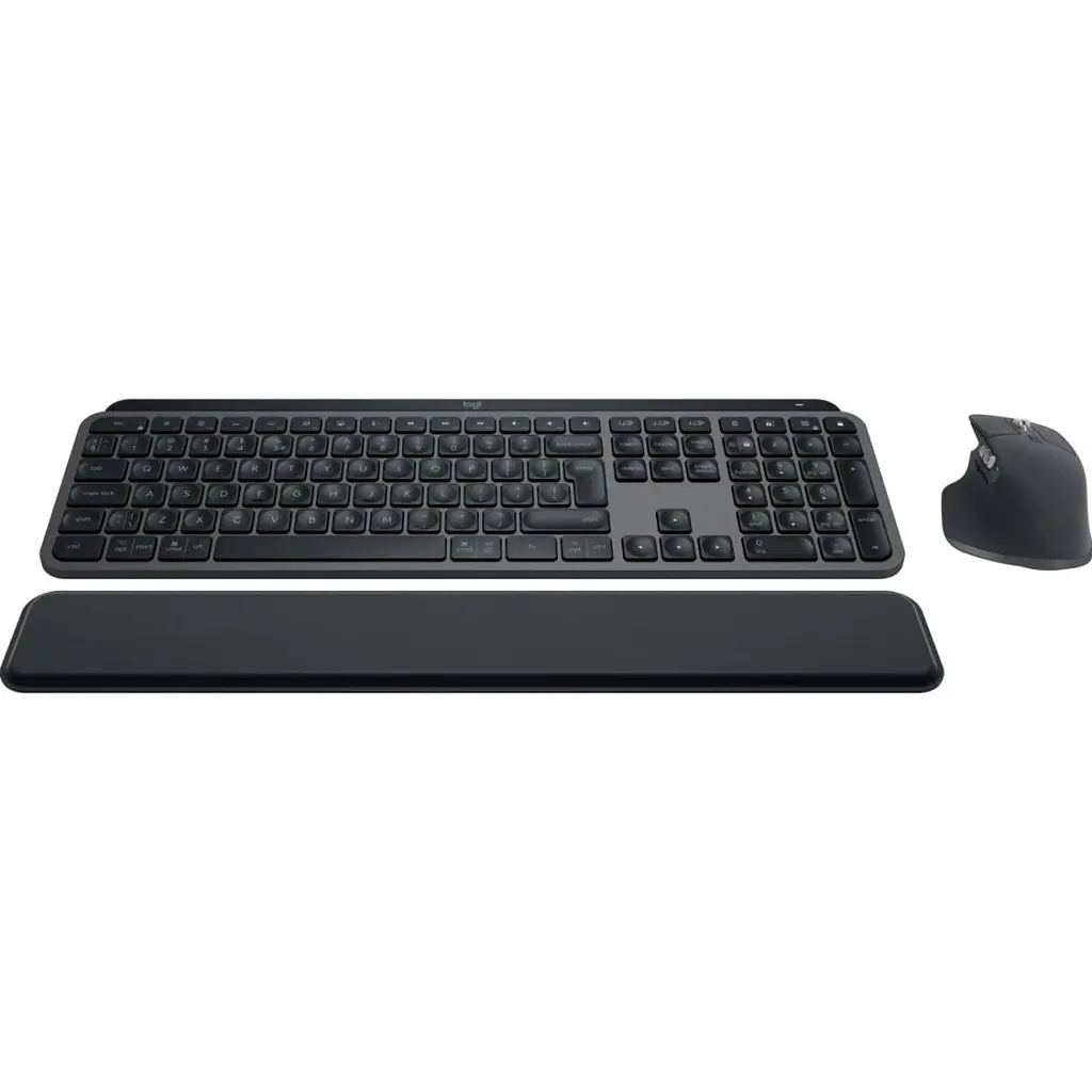 Комплект (клавіатура + миша + килимок) Logitech MX Keys for Business UA графітовий + Desk Mat Studio Series середньо-сірий (MX920-010933) [176476] - фото 2