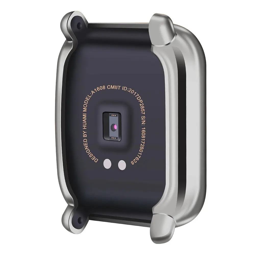 Захисний чохол Tamister для смартгодинника Amazfit Bip / Bip Lite / Bip S сріблястий - фото 2