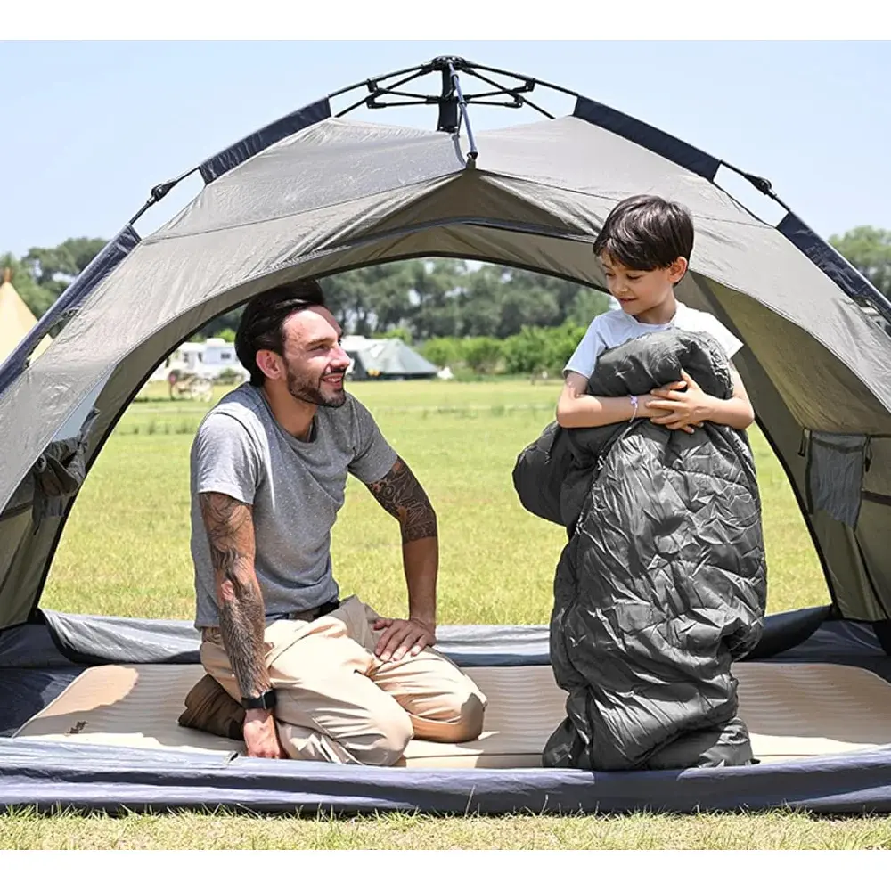Спальний мішок KingCamp Oasis 250S Comf +12°C / Lim +7°C / Extr -3°C Mediumgrey - фото 3