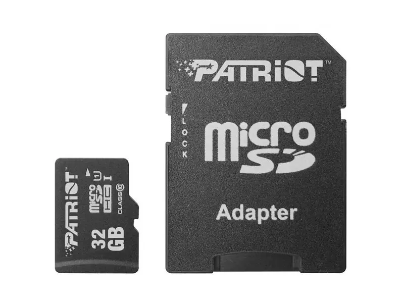 Карта пам'яті Patriot microSDHC class 10 + SD Adapter 32 GB (PSF32GMCSDHC10) - фото 2